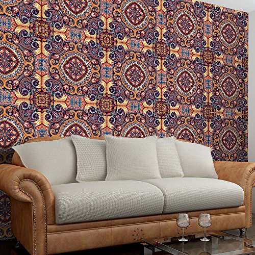 murando Vlies Tapete Deko Panel Fototapete Wanddeko 10 m Tapetenrolle Mustertapete Wandtapete modern design Dekoration… – Bild 3