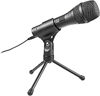 Vista 2 de Audio-Technica AT2005USB Cardioid Dynamic USB/XLR Microphone,Black