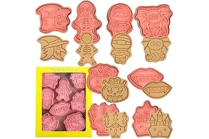 Crethinkaty Halloween Cookie Cutter Set
