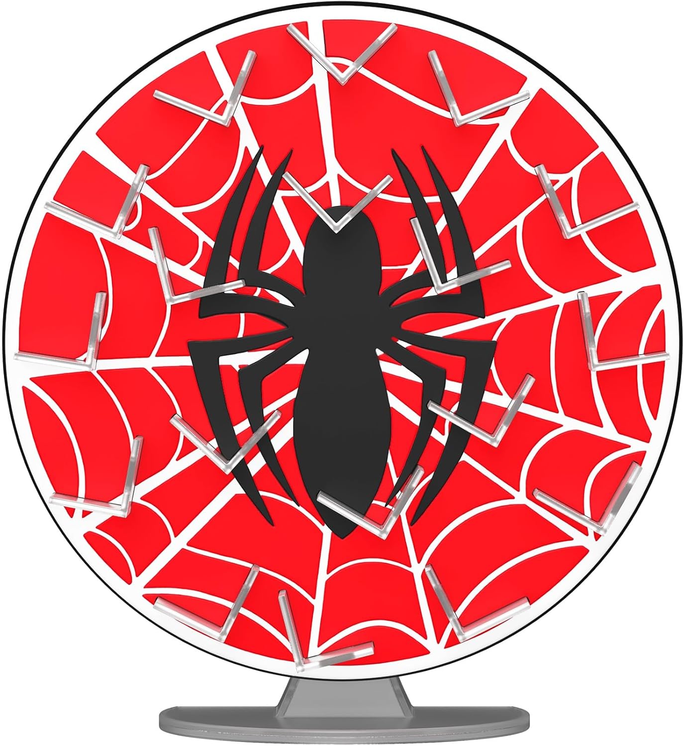 Funko Pop! Bitty Display: Spider-Man Web - Spider-Punk & Spider-Woman Exclusive Included - Display Total of 18 Bitty Characters