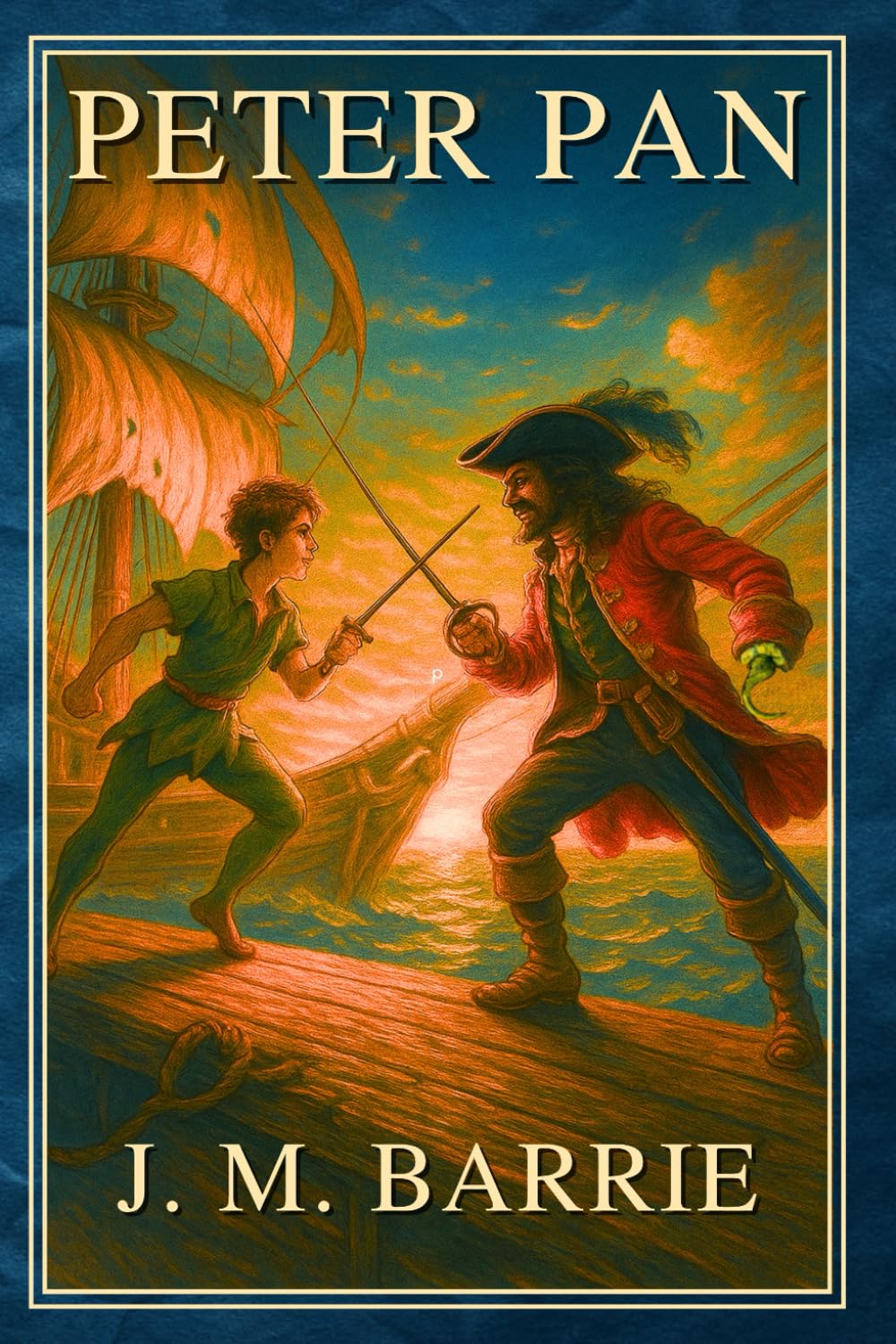Peter Pan: The Timeless Tale of Neverland – A Modern Edition with Vintage Illustrations