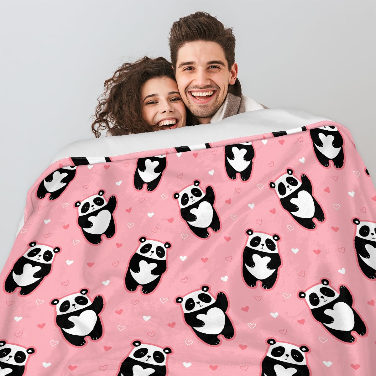 Coperta in pile leggero e soffice, 101,6 x 127 cm, per divano, letto