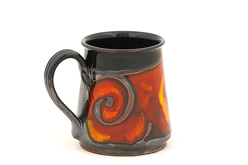 Large Stoneware mug, Pottery Beer mug,Handmade pottery mug, Hand thrown mug, stoneware mug, Large mug, Ceramic Stein