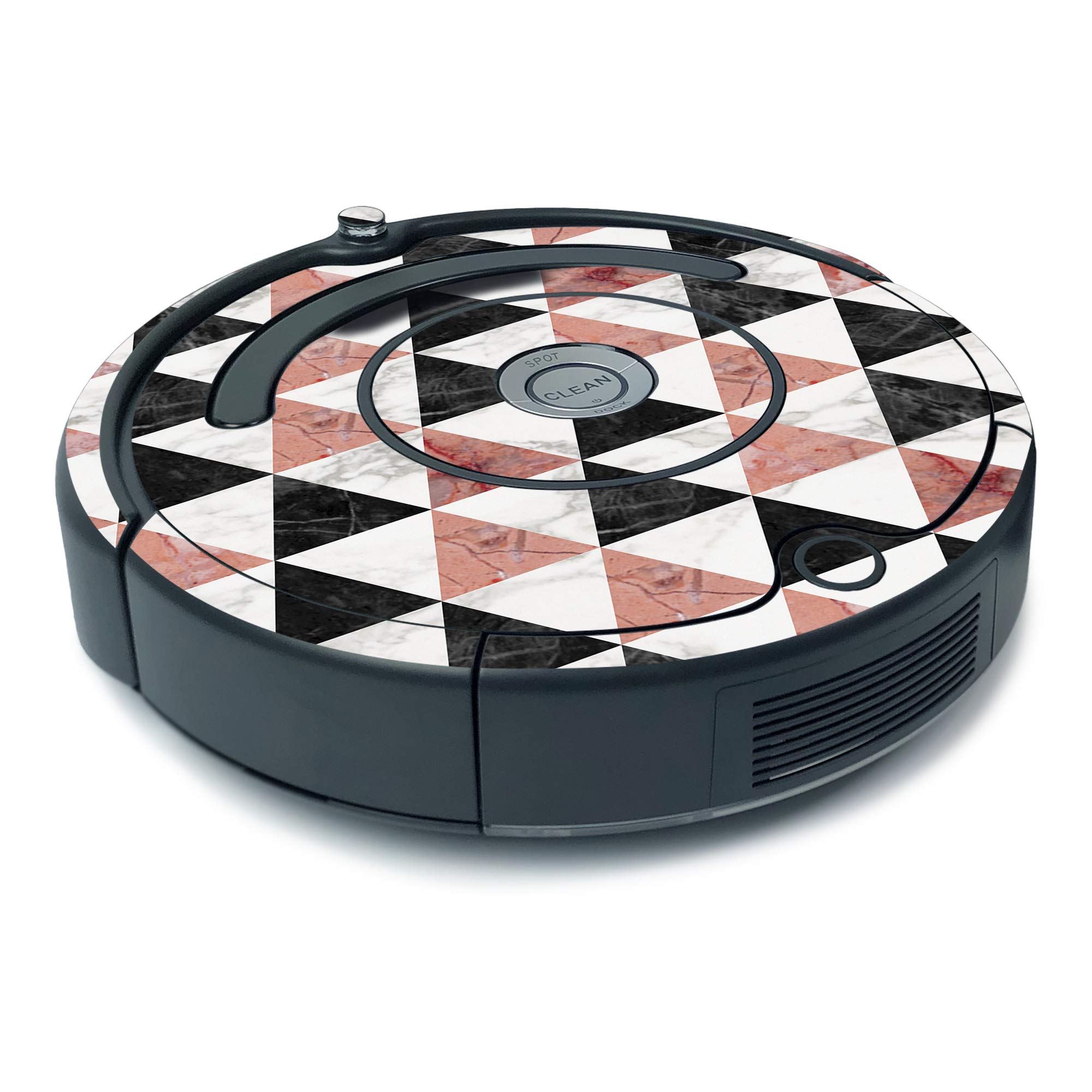 MightySkins Frost Marble Vinyl Skin For IRobot Roomba 675 – Protective Decal Wrap Made In USA