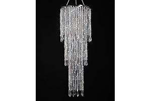 FlavorThings Plastic Beaded Chandelier
