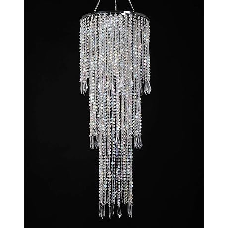 FlavorThings Plastic Beaded Chandelier