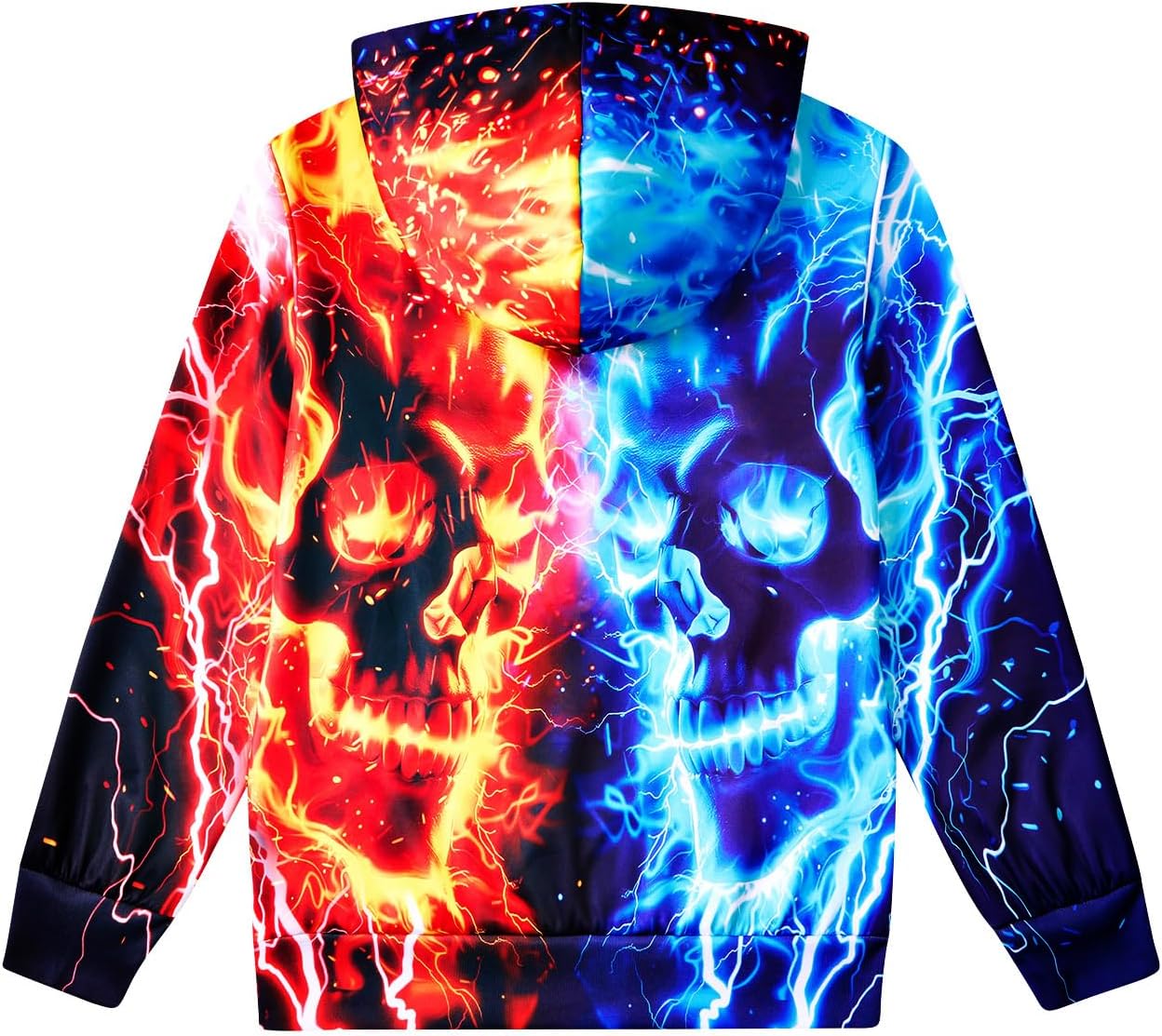 RAISEVERN Boys Girls Hoodies Kids Sweatshirts Pullover Hooded 3D Print Graphics Lightweight Hoody 6-16T - Image 2