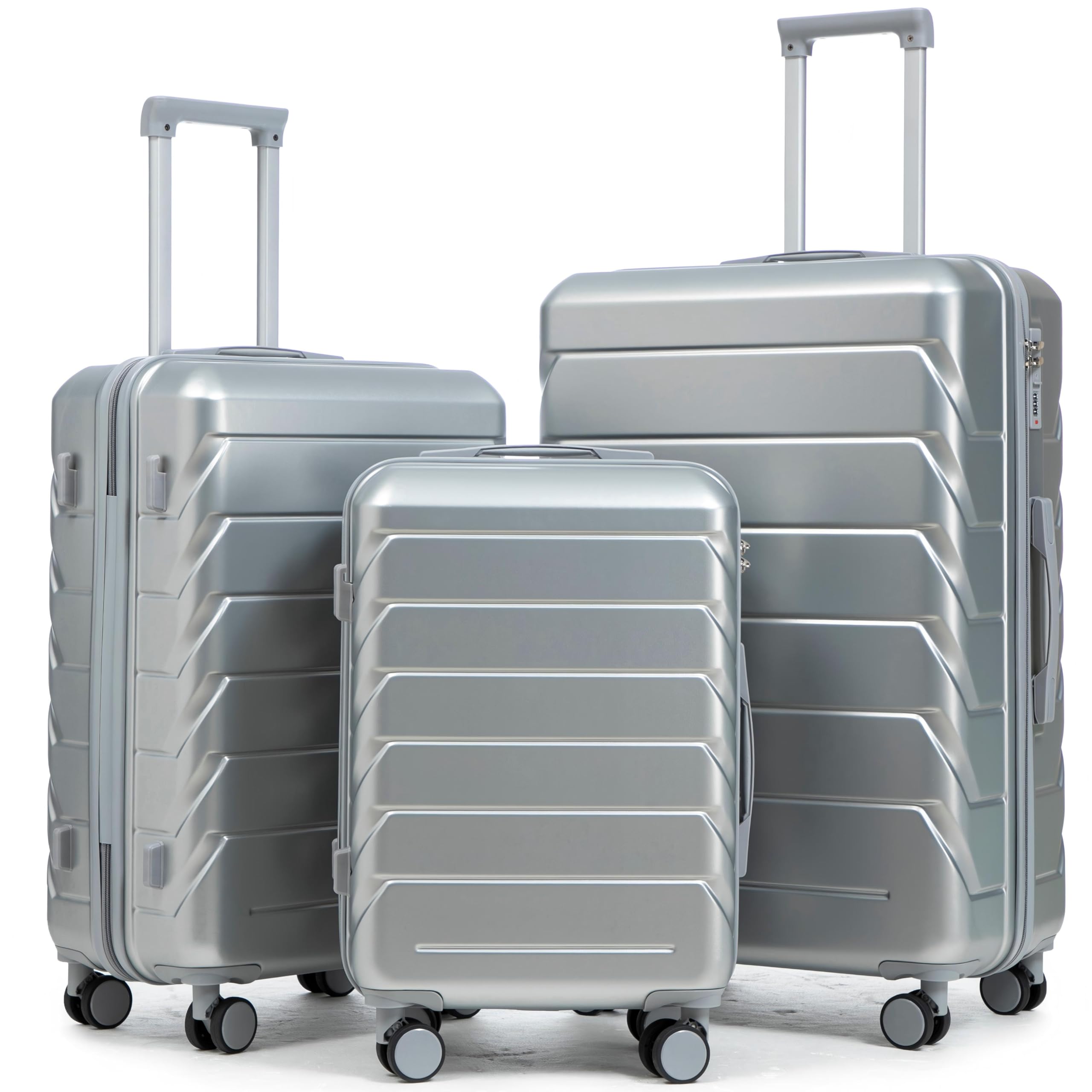 Photo 1 of ***SIMILAR*** Luggage Sets 3 Piece Suitcase Sets, ABS Hardside Carry-on, Checked Luggage, Lock