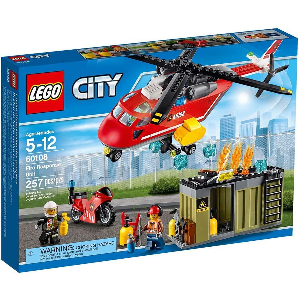 Amazon.co.jp: レゴ (LEGO) シティ 消防ヘリコプター 60108 : おもちゃ