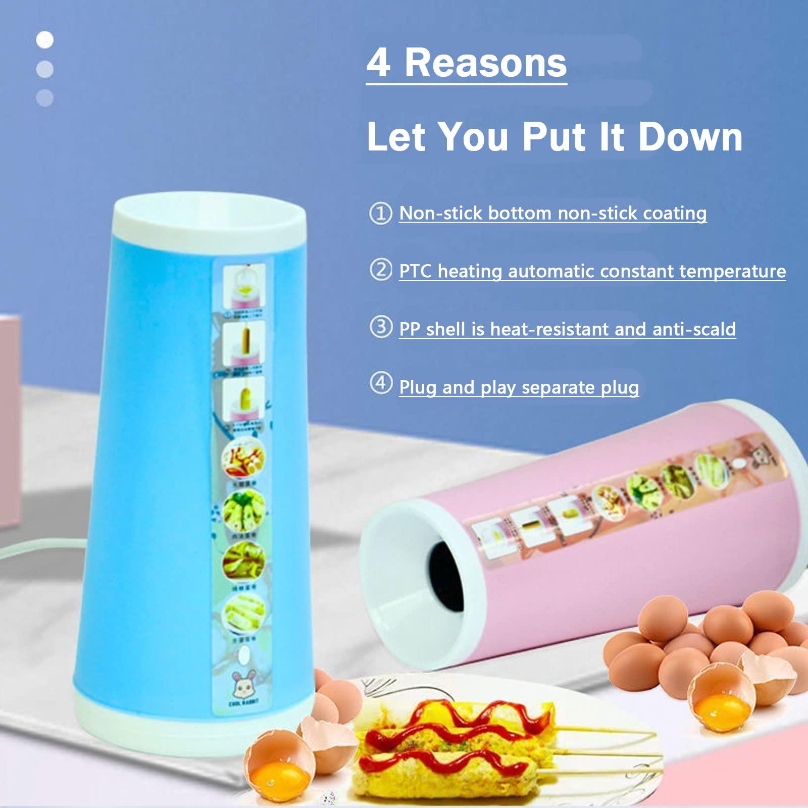 Amazon.com: Electronic Mini Egg Master Machine Egg Roll Maker 