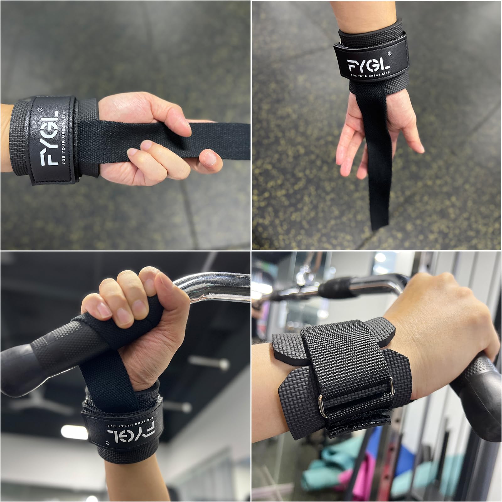 Amazon.co.jp: FYGL リストストラップ ネオプレン パッド入りリスト