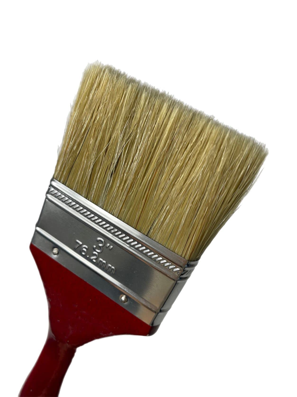 Pincel plano para barniz, 96 unidades, 75 mm