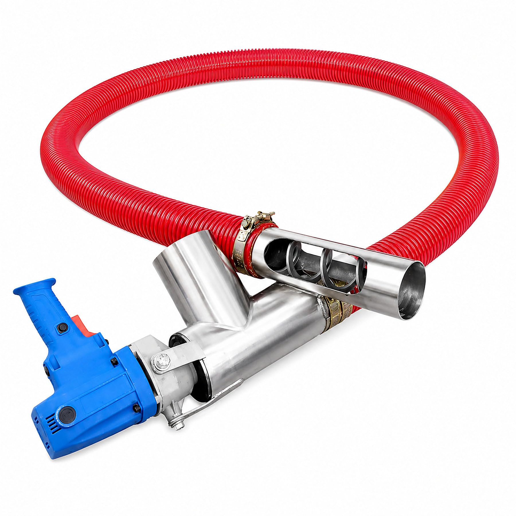 Convoyeur À Vis Flexible Portable De 2800 W Pour Laspiration Des Grains, Idéal Pour Les Trémies Et Les Silos. 2m