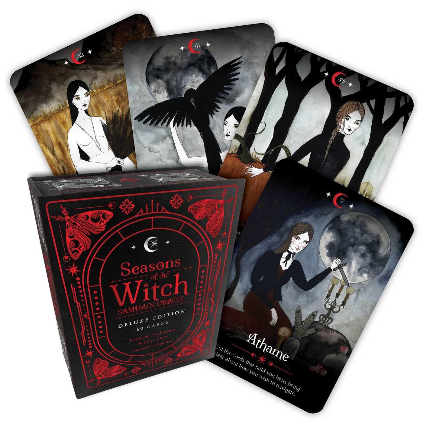 Seasons of the Witch: Samhain Oracle DELUXE EDITION: Harness the intuitive power of the year's most magical night      Cards – July 14, 2026