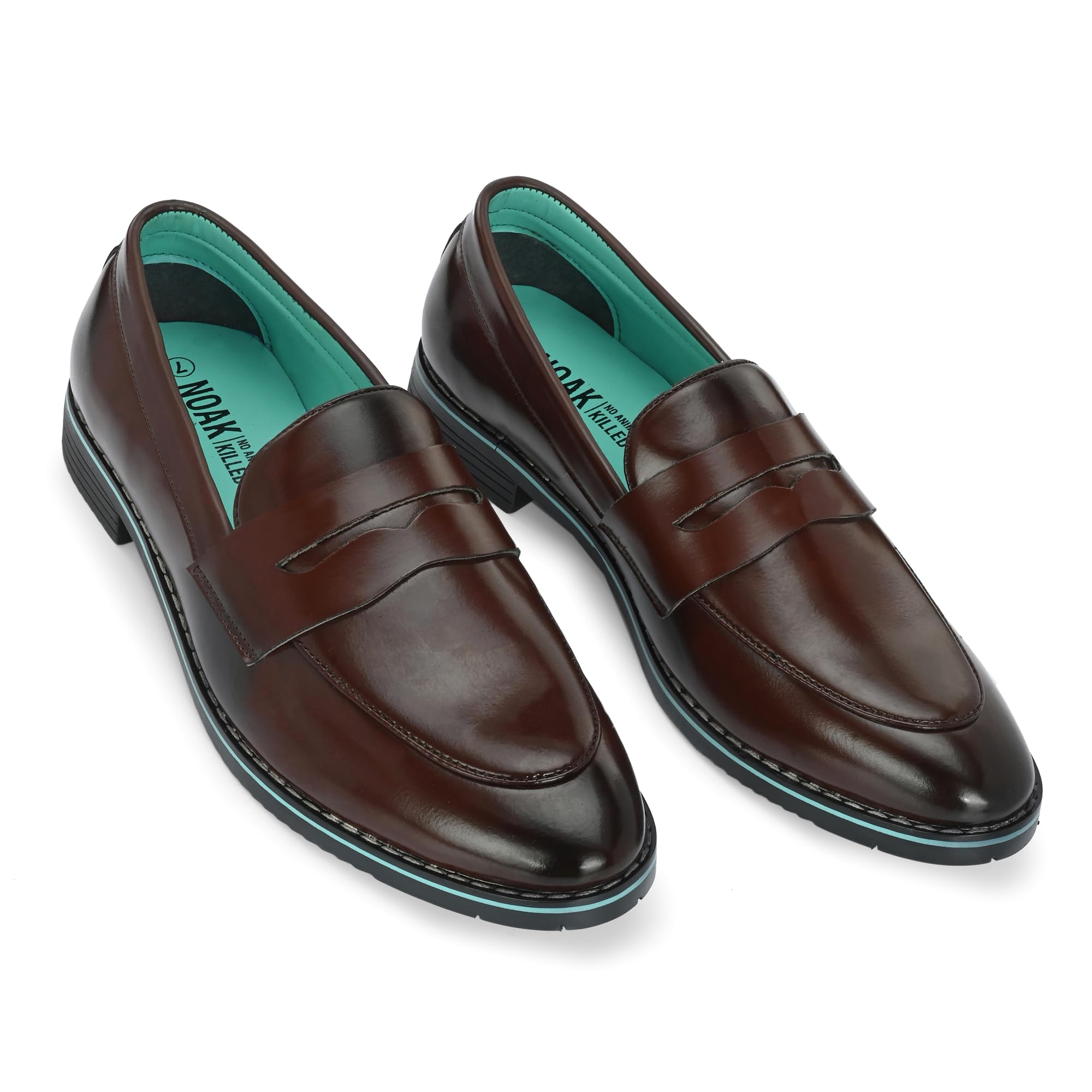 See full amazon price history chart for NOAK Handcrafted Brown Penny Loafer with Stitched Welts NOAK Handcrafted Brown Penny Loafer with Stitched Welts (B0CKNH3BJX) Amazon Price History, Amazon Price Tracker