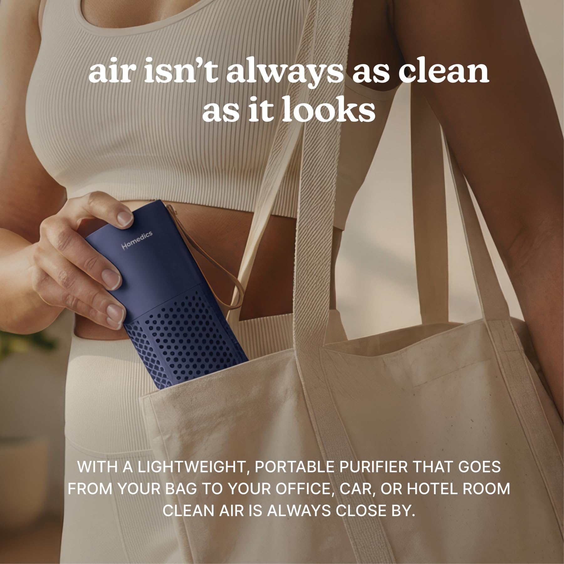 Homedics Personal Air Purifier with HEPA-Type Filter & Activated Carbon view 5