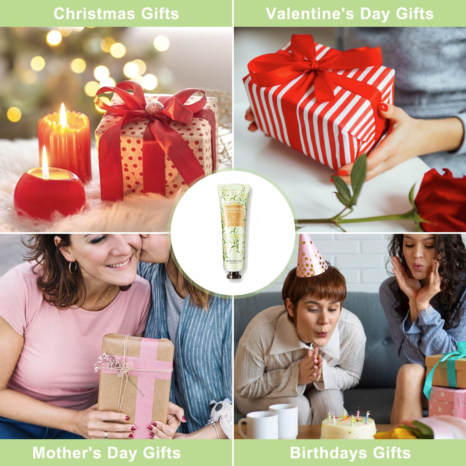 Paquete de 10 cremas de manos con fragancia de frutas, crema hidratante para el cuidado de las manos, set de regalo de viaje con manteca de karité, aloe natural y vitamina E para hombres y 2