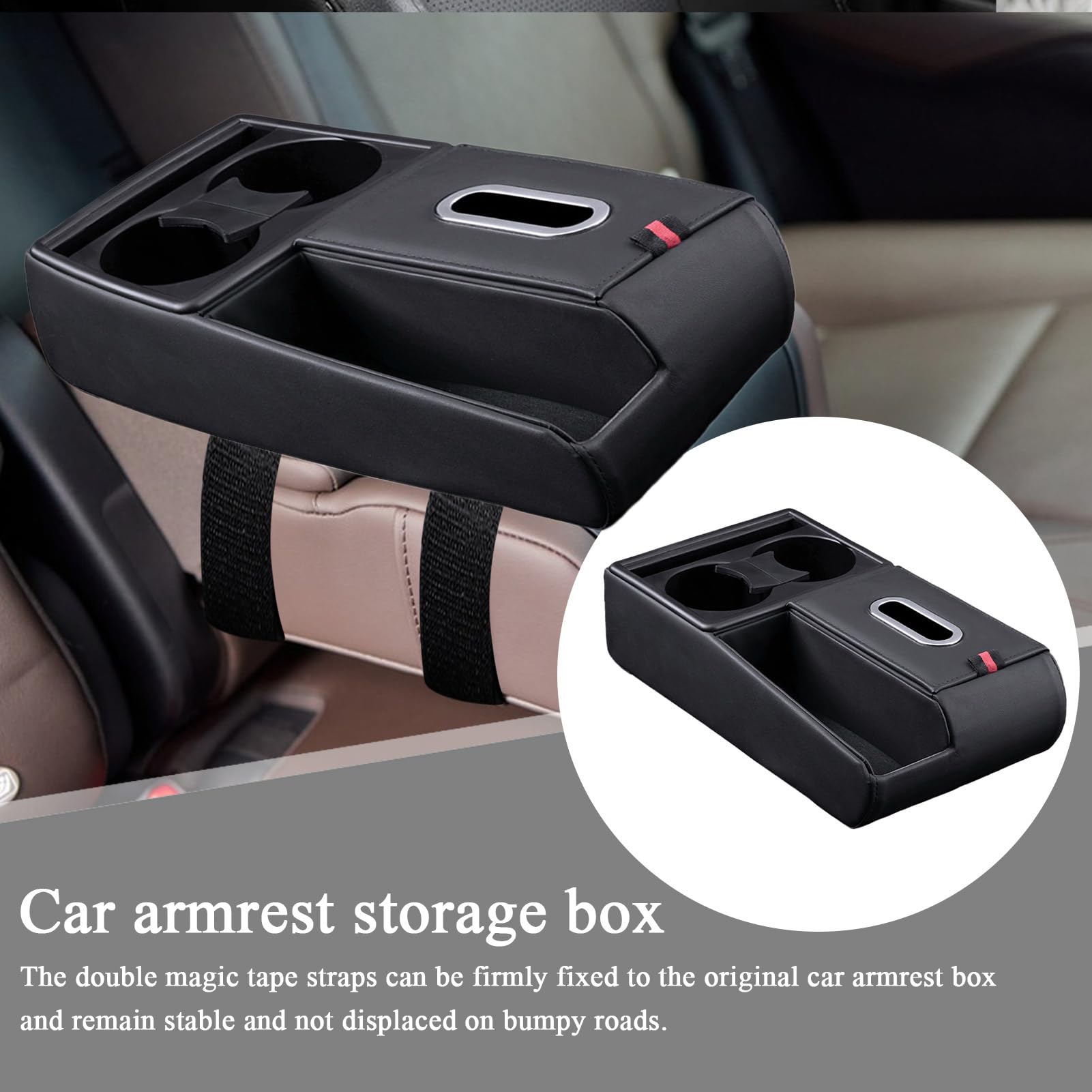 Portapañuelos Coche Organizador de bebidas para automóvil | Impermeable Para Almacenamiento En Automóvil Para Viajes Diarios Camping Pícnic Vehículos Suministros Automotrices Mesa