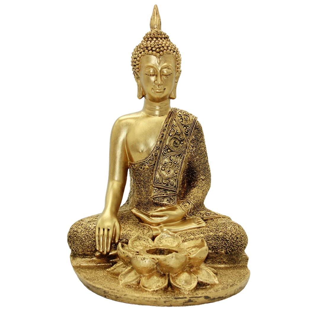 ブッダ像ー金張り  Buddha StatueーGold Ｐlated ブッダ像ー金張り Buddha StatueーGold Plated ブッダ像ー金張り