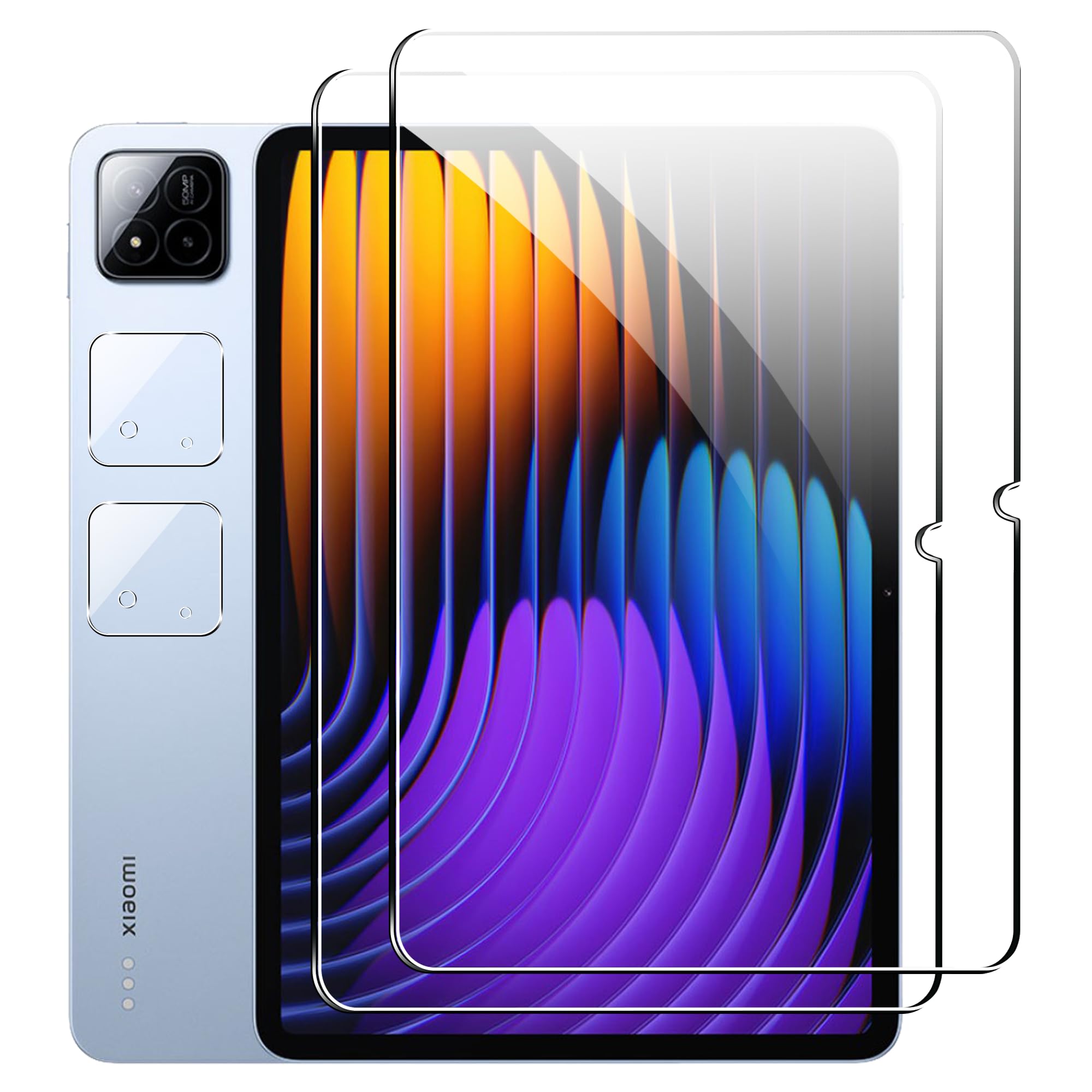 Lot De 2 Films Protecteurs En Verre Trempé Pour Xiaomi Pad 7 / Pad 7 Pro - 0.33mm - Dureté 9H