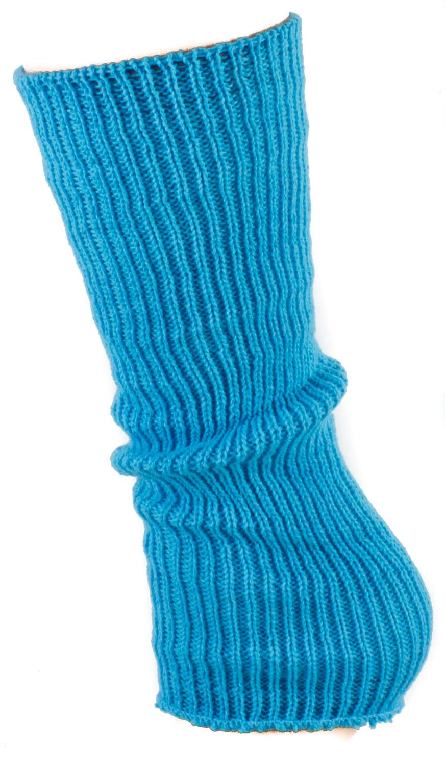 Mytoptrendz Girls Turquoise Mytoptrendz® Leg Warmer Plain Super Soft Ribbed Knit Ankle - Hand Warmer (Turquoise)