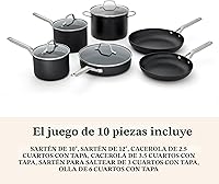 Vista 6 de Calphalon® Juego de utensilios de cocina antiadherentes anodizados duros de 10 piezas