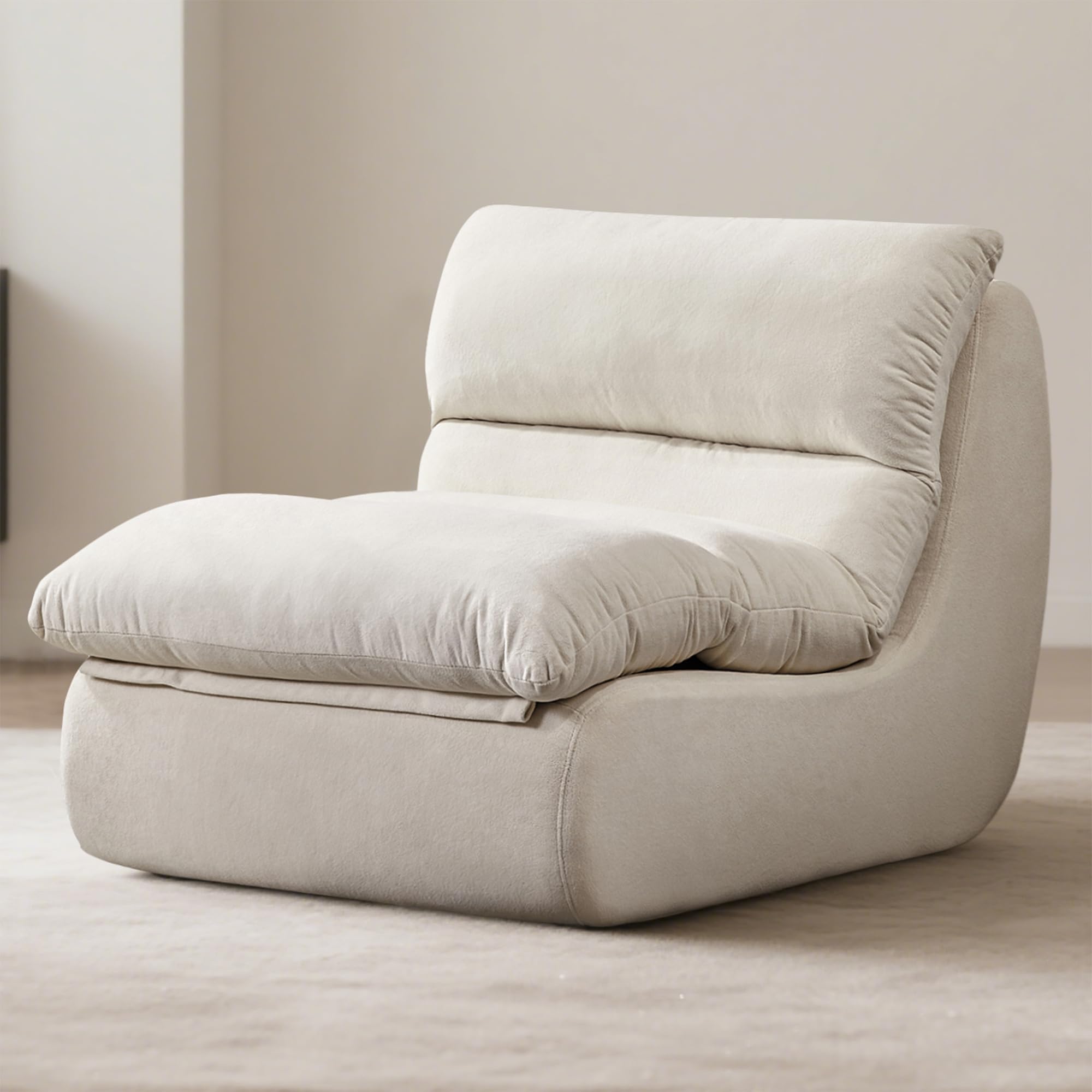 bean bag chair for adults big bean bag chairs memory foam couch gaming beanbag chair giant bean bag sofa boneless chair large beanbag home sofa for living room (white, standard)
