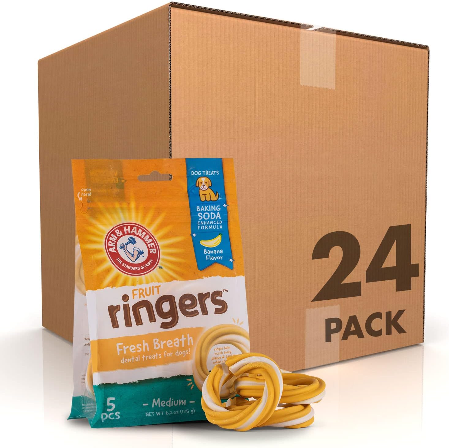 Arm & Hammer for Pets Ringers Dental Treats for Dogs Dog Dental Chews