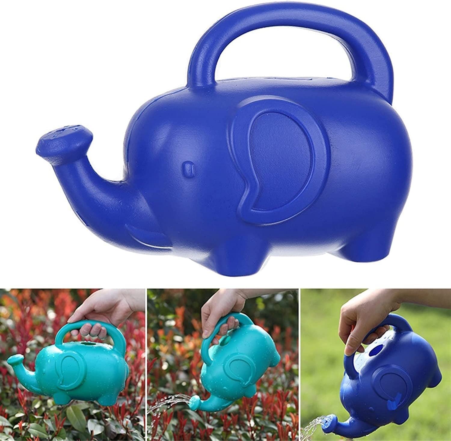 Rozpylacz Konewka Konewki Konewka Do Roślin Domowych Konewka Słoń Długa Wylewka Konewka Do Podlewania Bonsai Na Zewnątrz Domu Opryskiwacz (Color : Groen, Size : 20 * 13.5cm)
