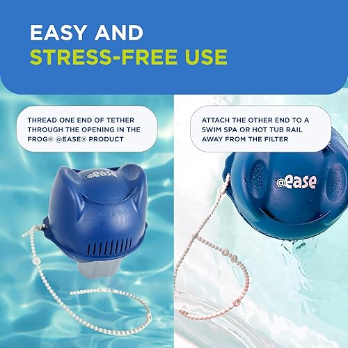 Miniatura 6 de Correa de silicona para el sistema de desinfectante FROG Ease para spas de natación, hecha de silicona BPA, confiable, reutilizable, 20.5 pulgadas