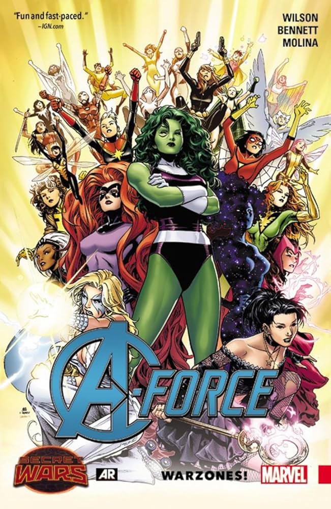 A-Force Vol. 0: Warzones : Comics, Marvel: Amazon.com.au: Books
