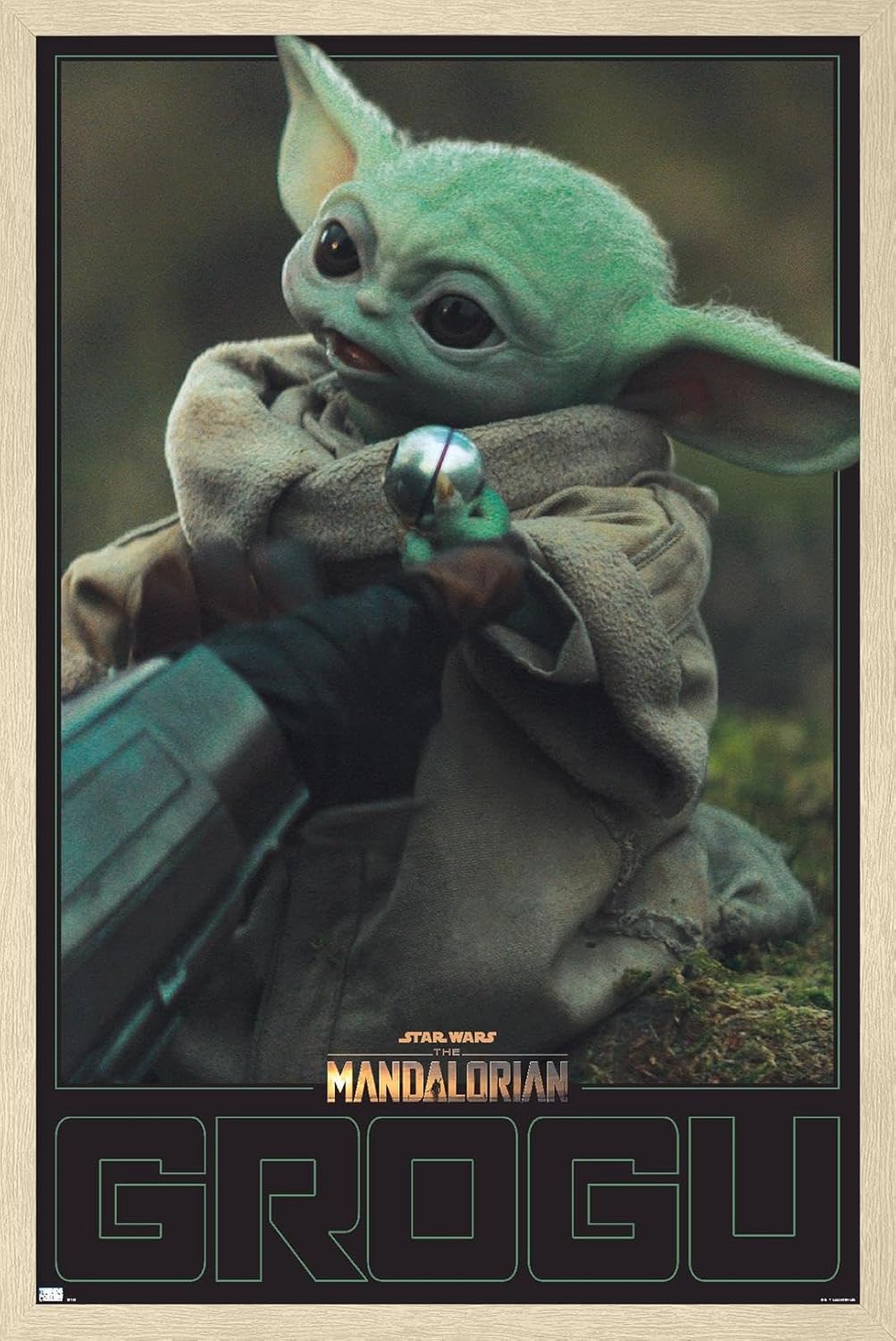 Star Wars: The Mandalorian Season 2 - Grogu Wall Poster, 34L" x 22.4W", Premium Unframed Version