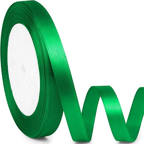 Miniatura 85 de Cinta de satén de 5/8" x 100 yardas - Cinta de seda naranja otoñal con carrete - Ideal para envolver regalos, ramos florales, manualidades