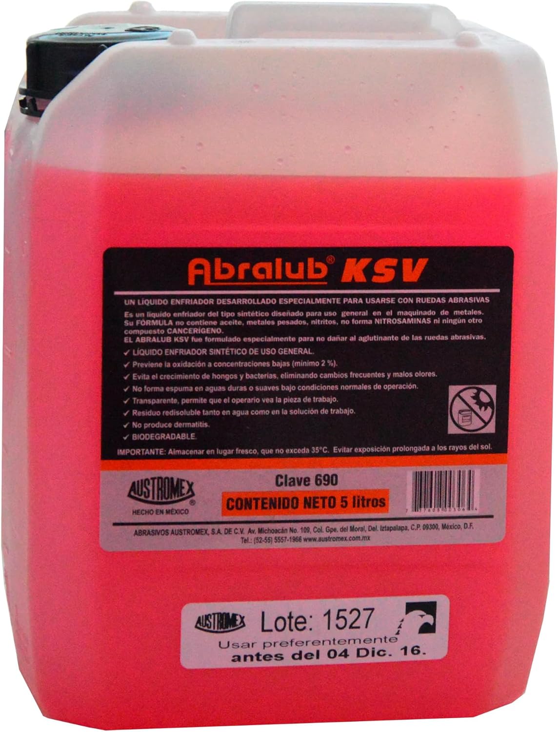 Austromex 690 ABRALUB CARAFE 5 LITERS KSV