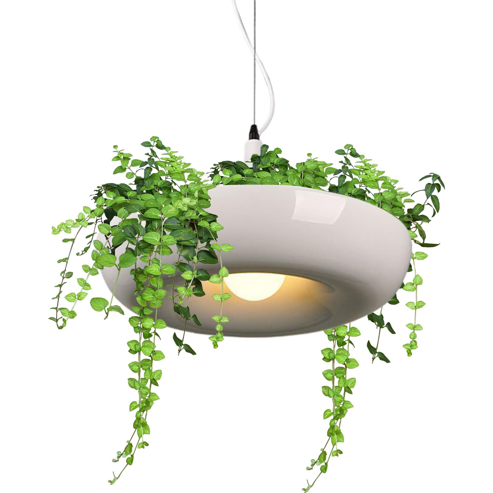 Generico Lampadario Pianta Giardino Lampada Illuminazione Arredo Casa | Lampada Pendente A Vaso Per Camera Da Per Interni, Cucina, Sala Da Pranzo, Camera Da , Ristorante, Ingresso, Ufficio,