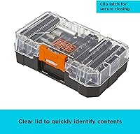 Vista 7 de BLACK+DECKER BLACK + DECKER - Juego de puntas de destornillador, 40 piezas (BDAST40SETFF)