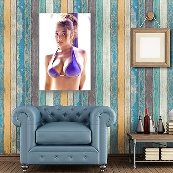 Amazon.co.jp: 小池栄子写真ビキニセクシー絵画ポスター クール