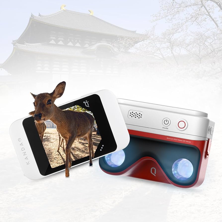 Amazon.com : KanDao QooCam EGO - Viewer-Integrated 3D VR Amazon.com : KanDao QooCam EGO - Viewer-Integrated 3D VR