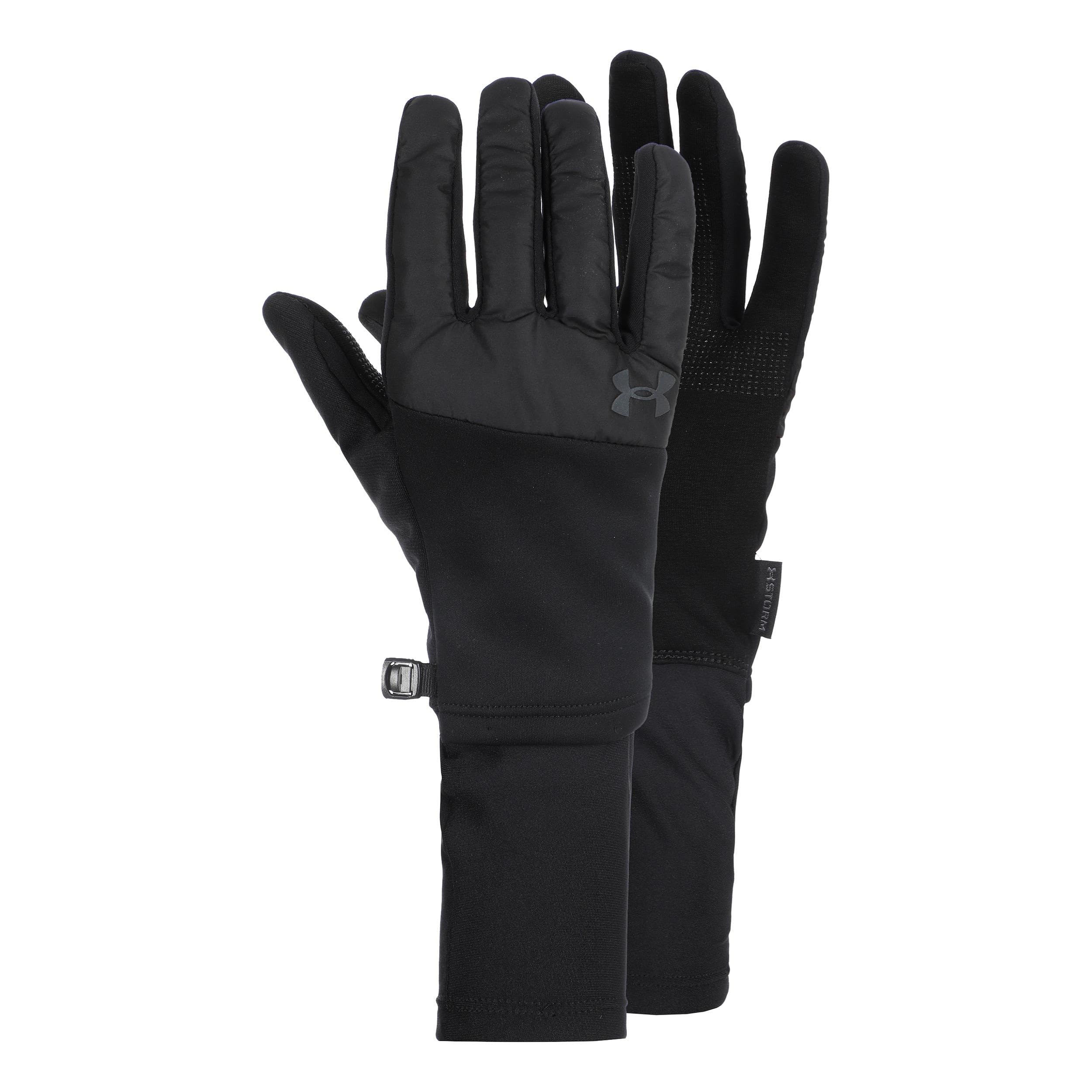 Under Armour Storm Fleece Run Gants de Running Unisex Black/Black