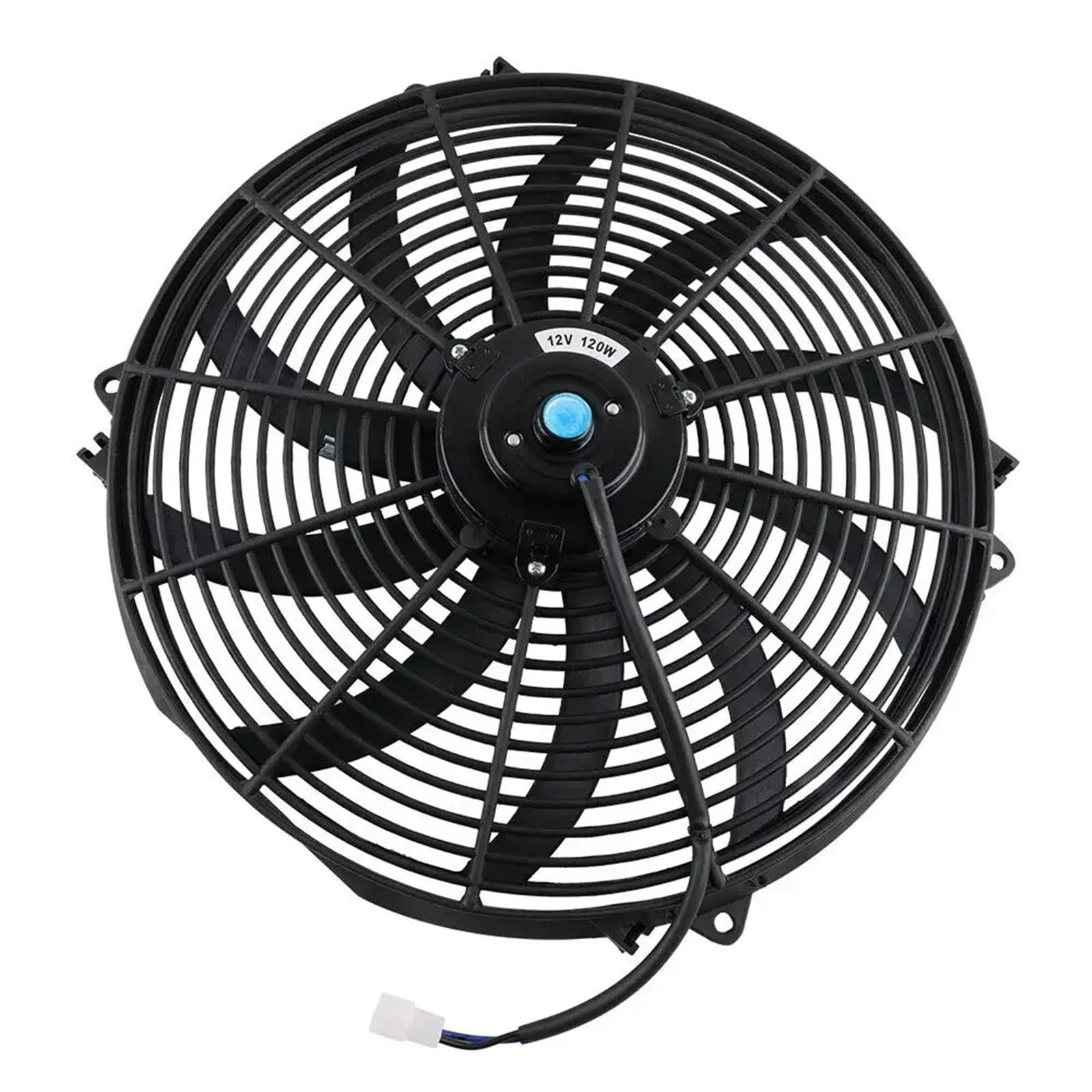 pasywny podgrzewacz 16'' Push/Pull 12V 120W Elektryczny Chłodnica Intercooler Slim Fan Układ Chłodzenia Silnika Akcesoria Samochodowe Wyścigowe
