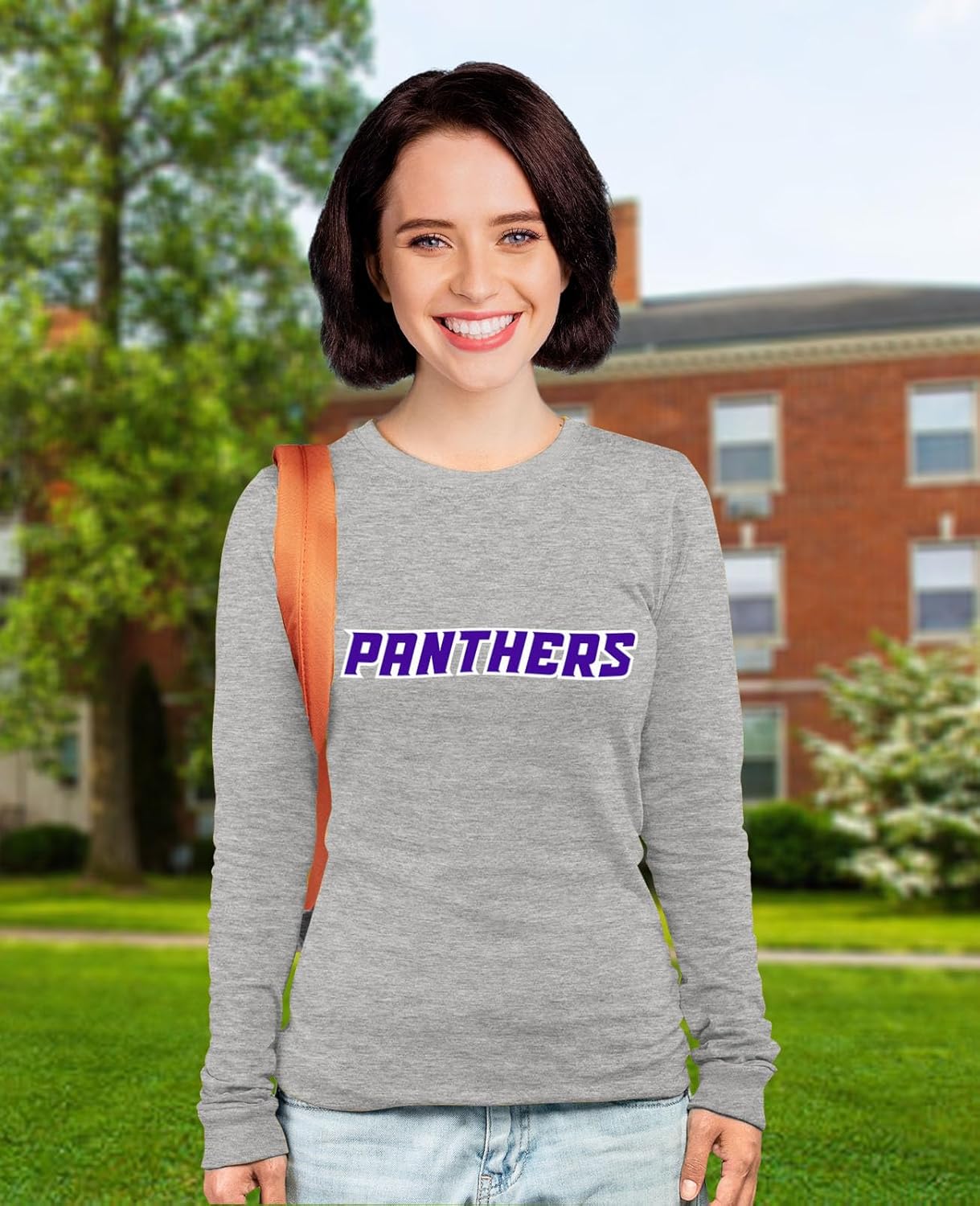 NCAA Officially Licensed Apparel College Team Color Unisex Long Sleeve Shirt - Image 3