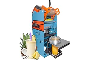 Boba Cup Sealing Machine Commercial: High-Volume Electric or Manual Cup Sealer