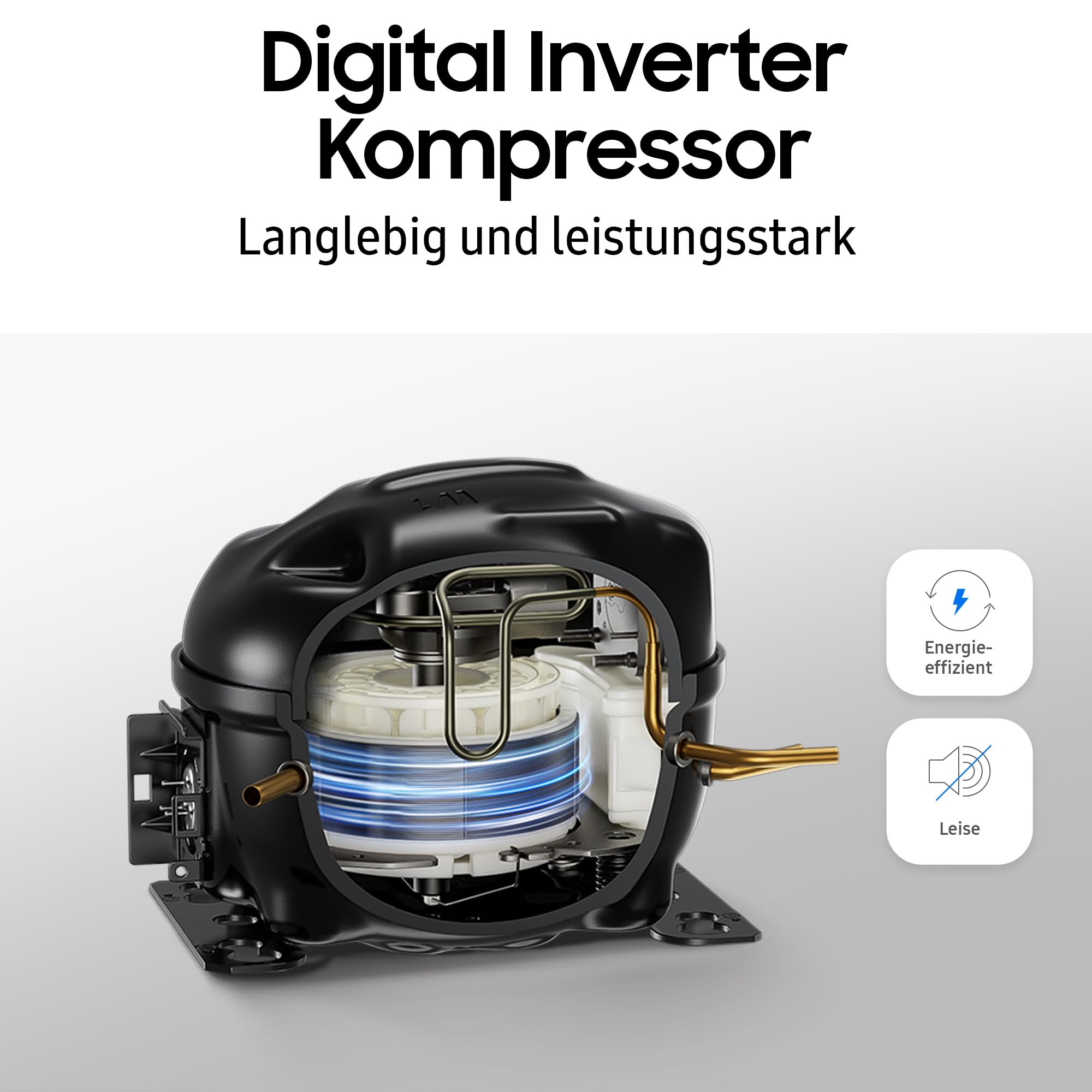 Samsung RS70F66KCTEF Side-by-Side Kühl-Gefrierkombination, AI Kühlschrank mit Gefrierfach, 178 cm, 634 l, Eis-/Wasserspender mit Festwasseranschluss, AI Energy Mode, Twin Cooling+, Edelstahl Look