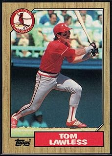 1987 Topps #647 Tom Lawless