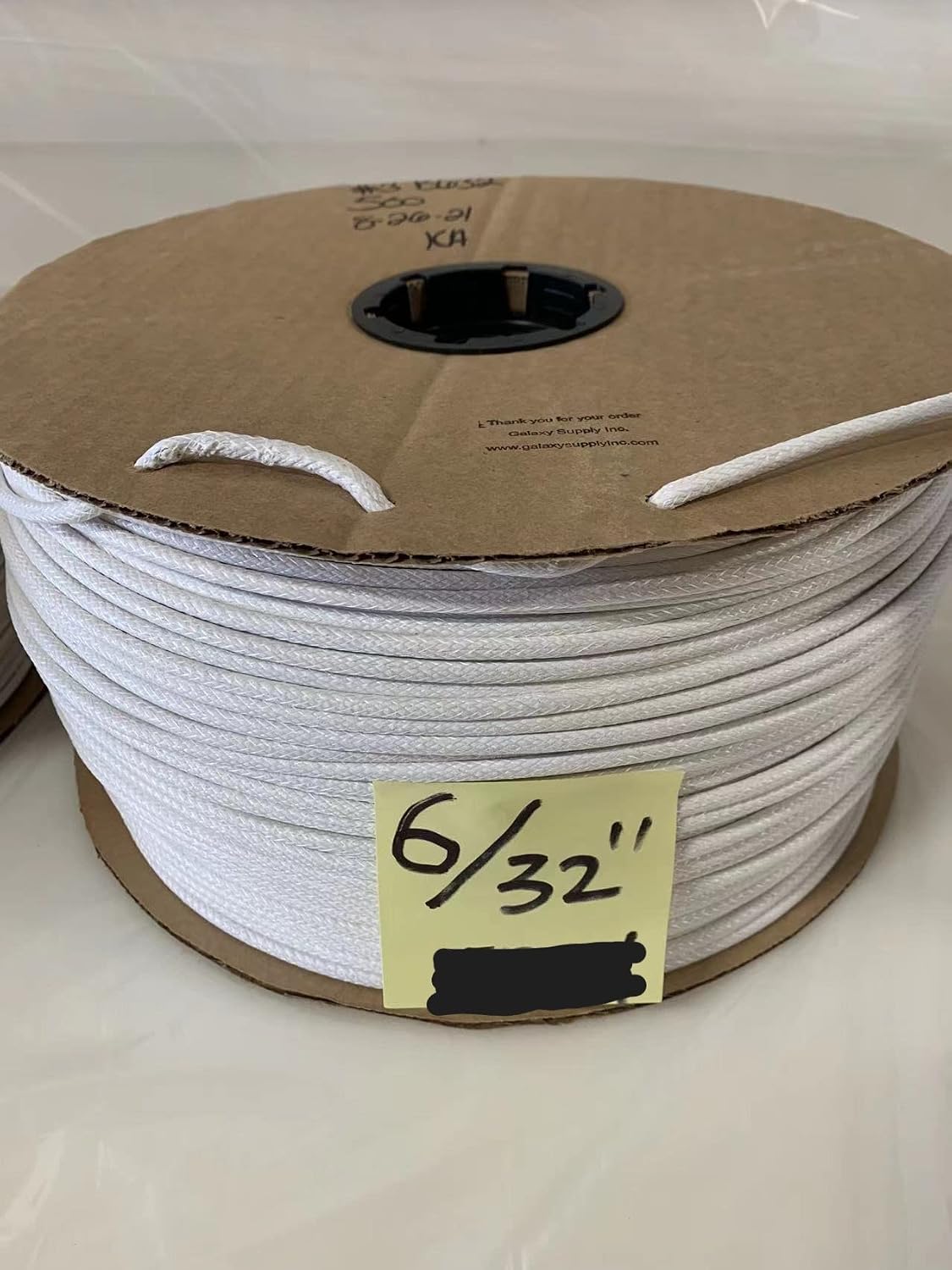 Upholstery Braided Welt Cord 6/32", 50 Yards per Roll Made in The U.S.A.