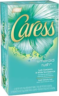 Caress Beauty Bar, Emerald Rush 4 oz, 6 Bar