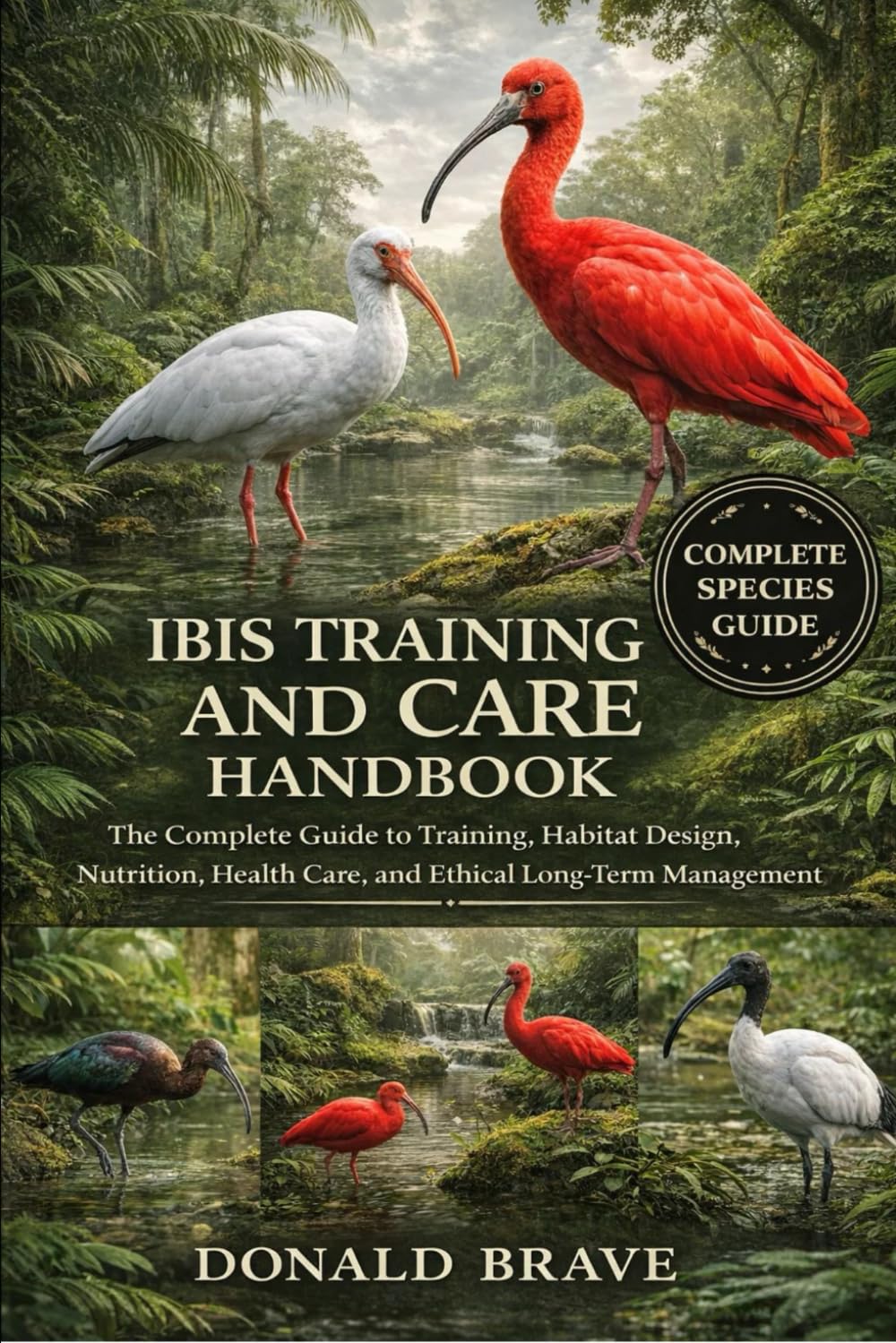 IBIS TRAINING AND CARE HANDBOOK: The Complete Guide to Training, Habitat Design, Nutrition, Health Care, and Ethical Long-Term Management.