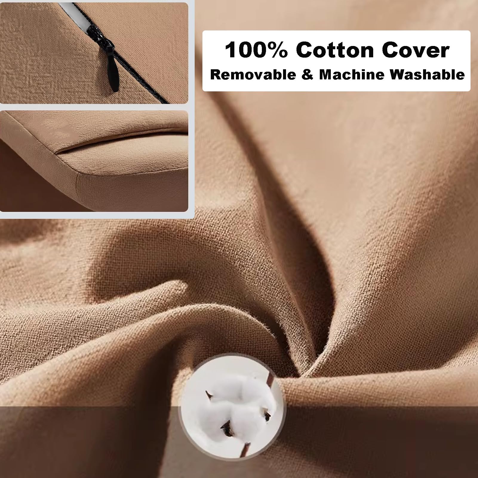 Almohada de Apoyo Lumbar para Silla de Oficina, cojín de Respaldo para aliviar el Dolor de Espalda Baja, Almohadas de Respaldo de Asiento de Coche,Gris