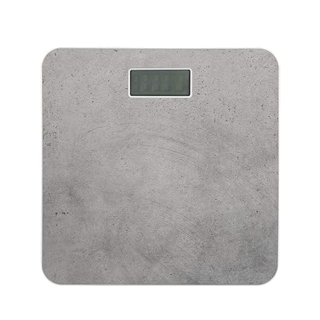 ACASA Digiscale Flagship Pro Digital Body Weight Machine with LCD Display & Step-on Technology (Grey)