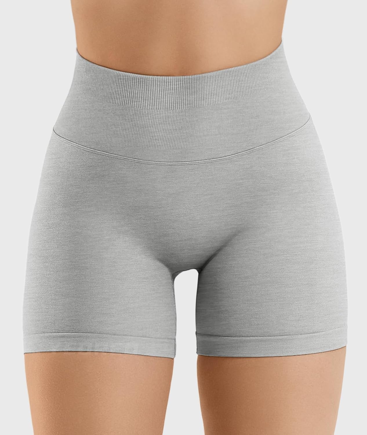 YEOREO SoftHue Workout Shorts Womens Scrunch Butt Lifting 4.5" Seamless Gym Clorisy Running Shorts - Image 2